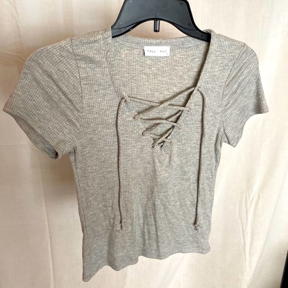 Women’s gray midi top